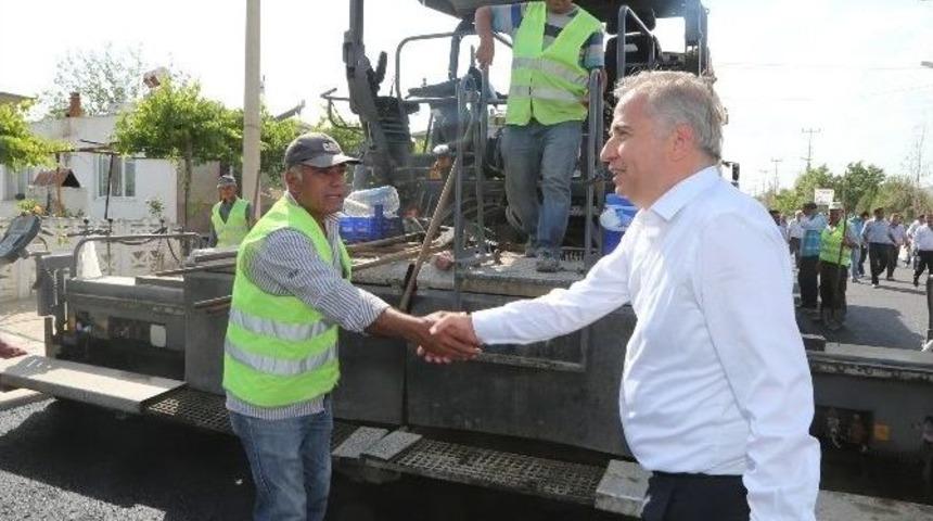 Başkan Zolan, G&uuml;ney İl&ccedil;esini Ziyaret Etti