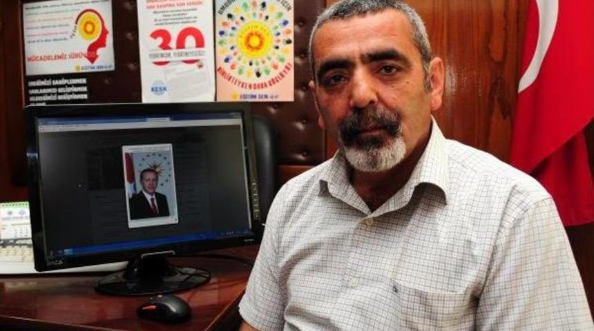 Eğitim-Sen'den Cumhurbaşkanı I&ccedil;in Yapılan Resmi Duyuruya Tepki