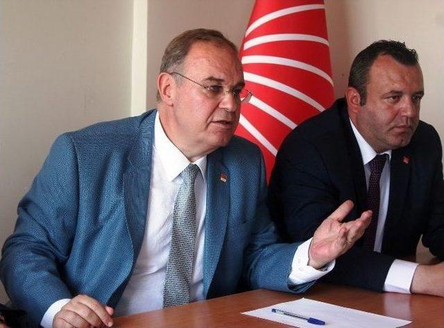 Chp Genel Başkan Yardımcısı Ve Tekirdağ Milletvekili Faik Öztrak: