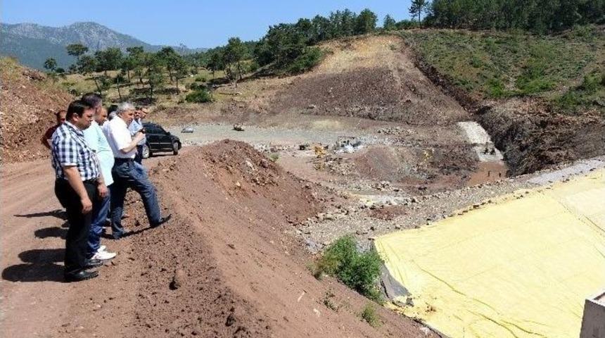 Başkan &Ccedil;etinkaya, Adrasan G&ouml;leti&rsquo;nde İncelemelerde Bulundu