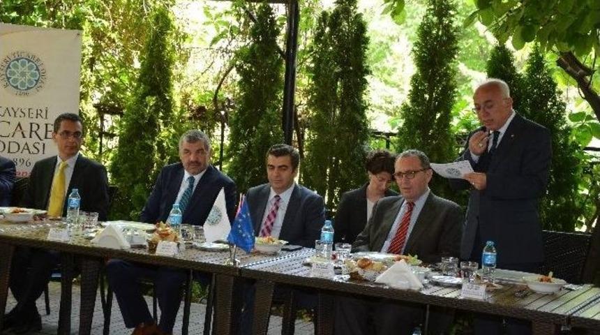 Avrupa Birliği Y&uuml;ksek Temsilciliği Kabine Şefi Stefano Manservısı Kayseri&rsquo;de