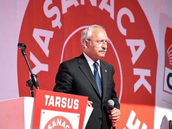 Chp Genel Başkanı Kemal Kılıçdaroğlu Tarsus’ta G3
