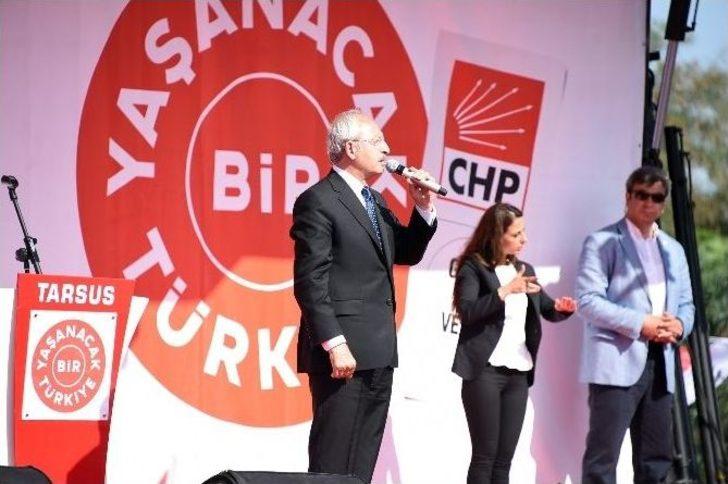 Chp Genel Başkanı Kemal Kılıçdaroğlu Tarsus’ta G4