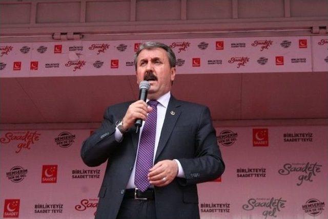 Tokat’ta Milli İttifak Mitingi