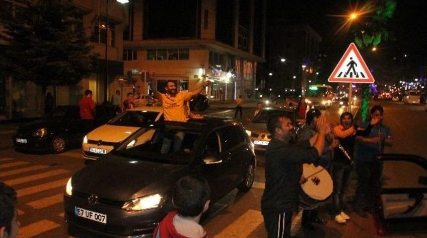 Zonguldak&rsquo;ta Galatasaray Coşkusu