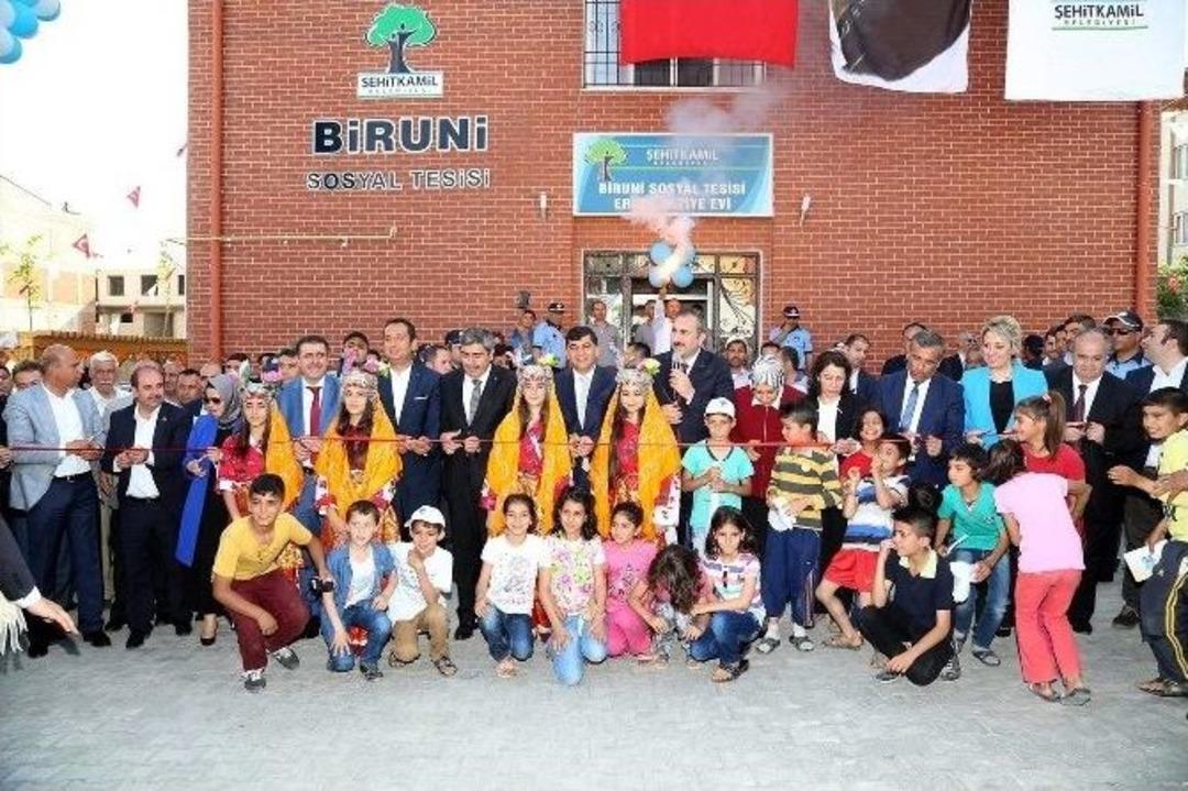 Şehitkamil Belediyesi Biruni Sosyal Tesisi A&ccedil;ıldı