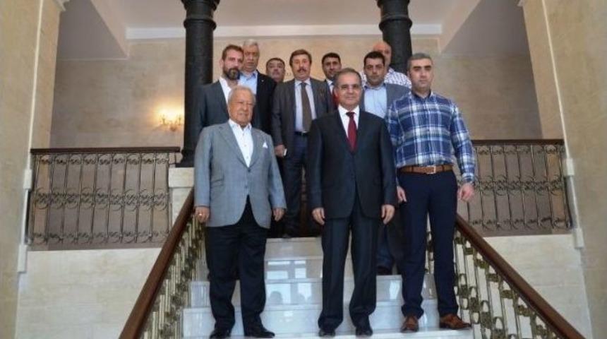 İstanbul Kilis Vakfı&rsquo;ndan Vali Tapsız&rsquo;a Ziyaret