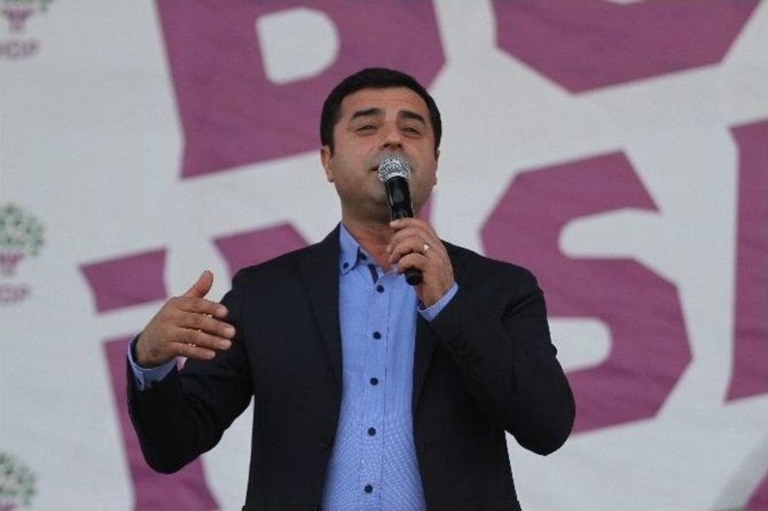 Hdp Eş Genel Başkanı Demirtaş&rsquo;ın Antalya Mitingi