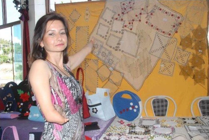 Doğuştan Elleri Bulunmayan Kader’in Eserleri Göz Kamaştırdı G3