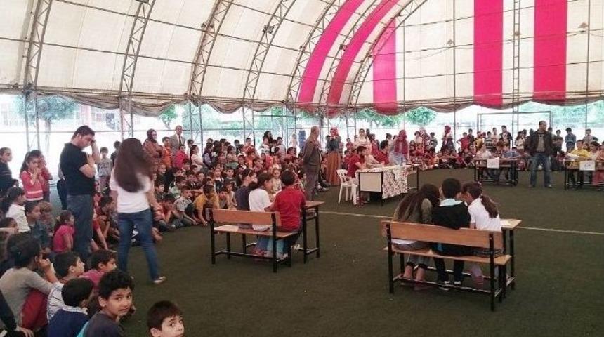 Halı Sahada Bilgi Yarışması Yapıldı