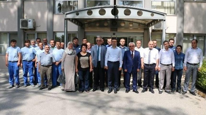 K&ouml;se, İş&ccedil;ilerle Kahvaltıda Buluştu