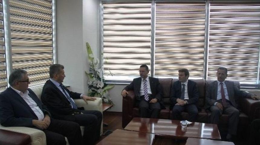 Kgk Başkanı Baş&rsquo;tan Konya Smmmo &rsquo;ya Ziyaret