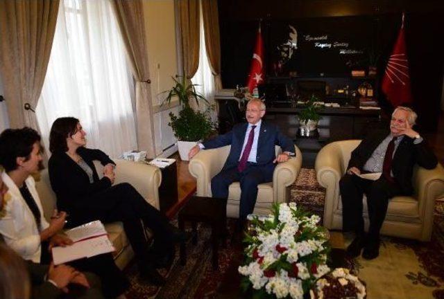 Kılıçdaroğlu, Ap Raportörü Kati Piri Ile Görüştü