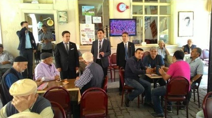 Btp Milletvekili Adayları &Ccedil;ınaraltında Lapseki Halkına Hitap Etti