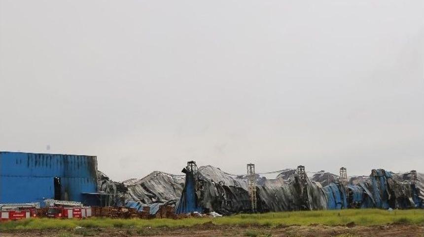 Paşabah&ccedil;e Fabrikasında Meydana Gelen Yangın