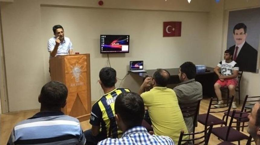 Ak Parti&rsquo;de Sandık Kurulu Eğitimi