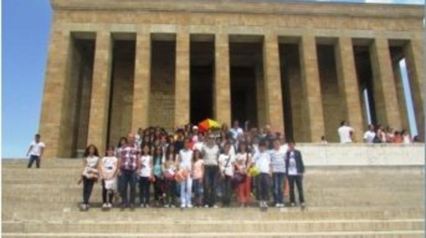 Bartın İmkb Ortaokulu Ankara&rsquo;ya Gezi D&uuml;zenledi