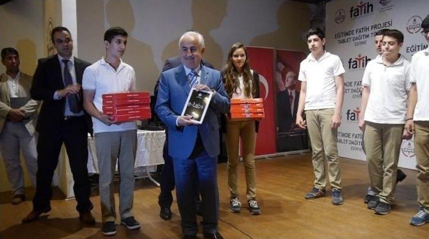 Edirne Valisi Şahin&rsquo;den &Ouml;ğrencilere, Bill Gates Ve Fatih Sultan Mehmet &Ouml;rneği