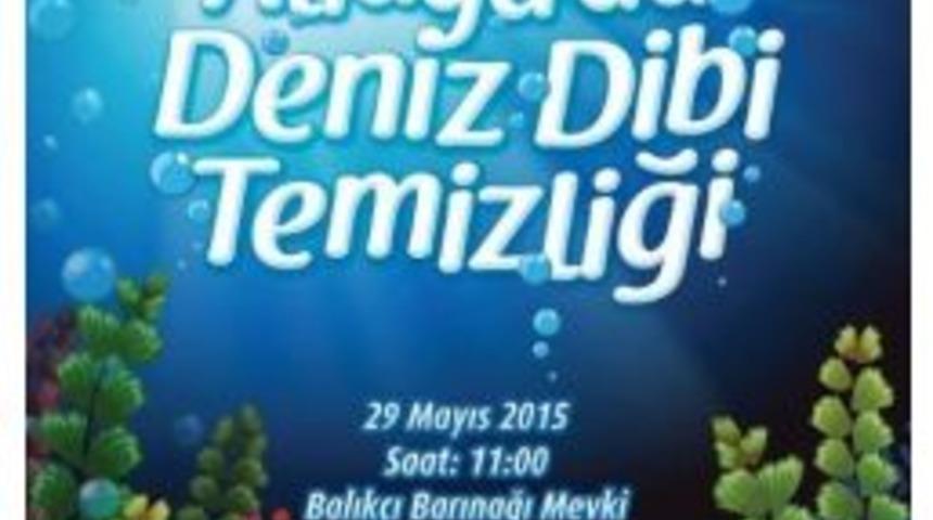 Aliağa&rsquo;da Deniz Dibi Temizliği