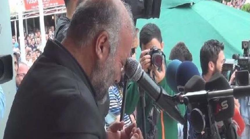 G&uuml;rsu Belediye Başkanı C&uuml;neyt Yıldız'ın Cenazesinde G&ouml;zyaşları Sel Oldu