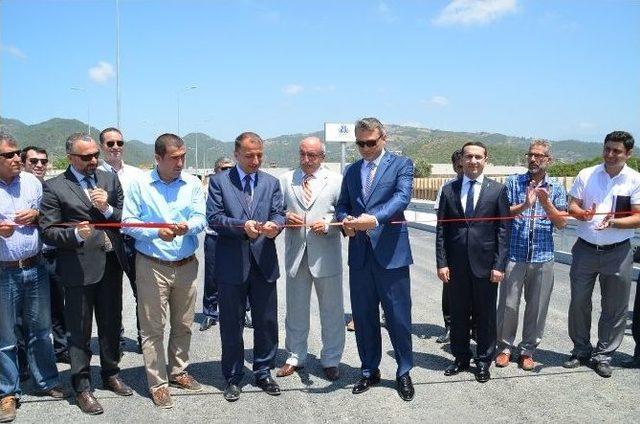 Gazipaşa Alanya Havalimanı Alt Geçidi Törenle Açıldı