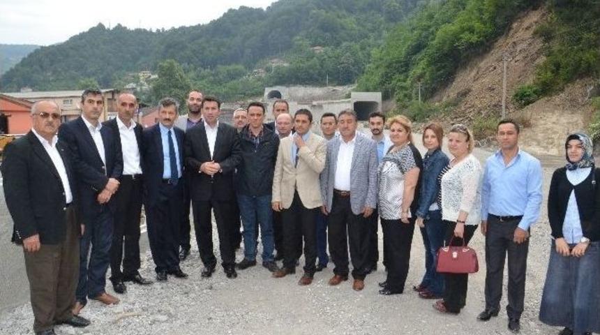 Ulupınar, &Uuml;z&uuml;lmez 1-2 T&uuml;nellerinde İncelemede Bulundu