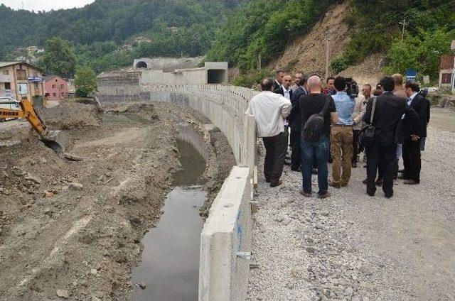 Ulupınar, Üzülmez 1-2 Tünellerinde İncelemede Bulundu