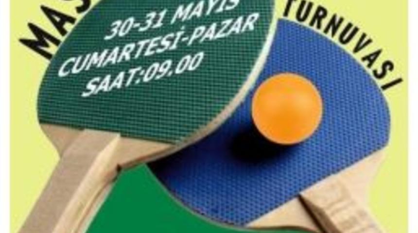 Aliağa&rsquo;da Masa Tenisi Turnuvası Başlıyor
