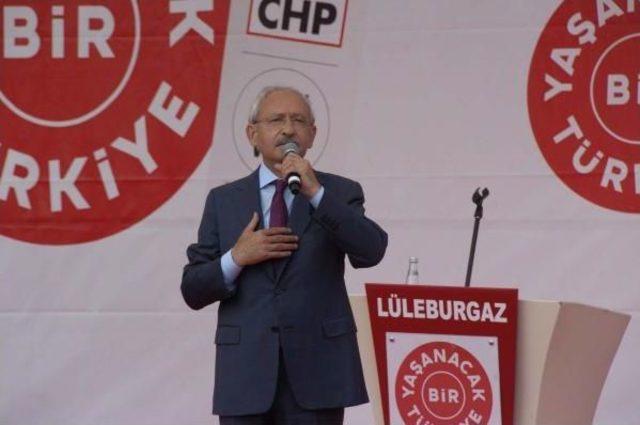 Kılıçdaroğlu: Seçimde Elektrikler Kesilirse Sandığın Üzerine Oturun