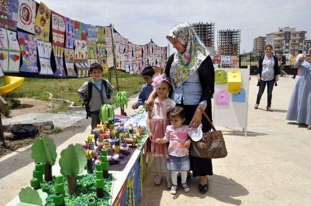 Anaokulu Öğrencileri Emeklerini Sergilediler