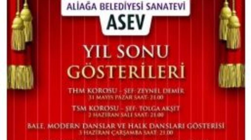 Asev&rsquo;den Yıl Sonu G&ouml;sterileri