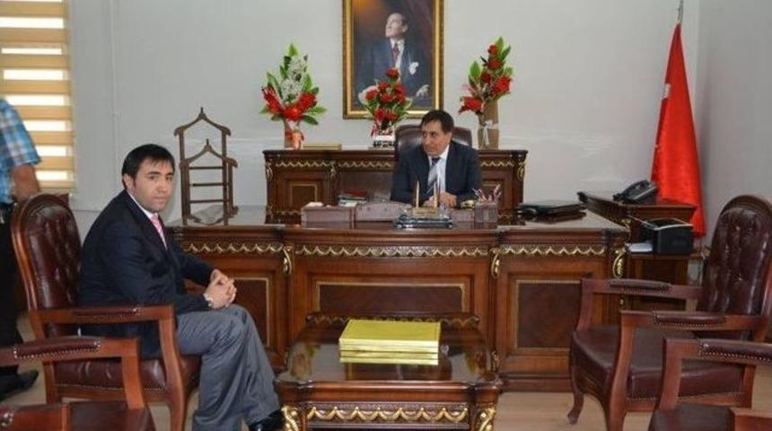 Vali K&uuml;&ccedil;&uuml;k&rsquo;ten Kaymakam Citer&rsquo;e Ziyaret