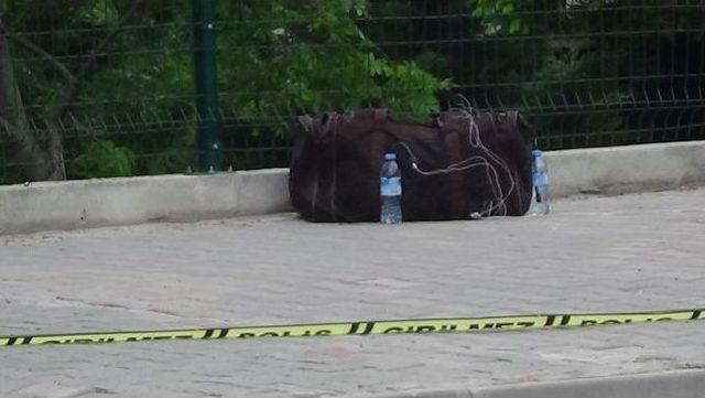 Bolu’da Şüpheli Paket Fünyeyle Patlatıldı