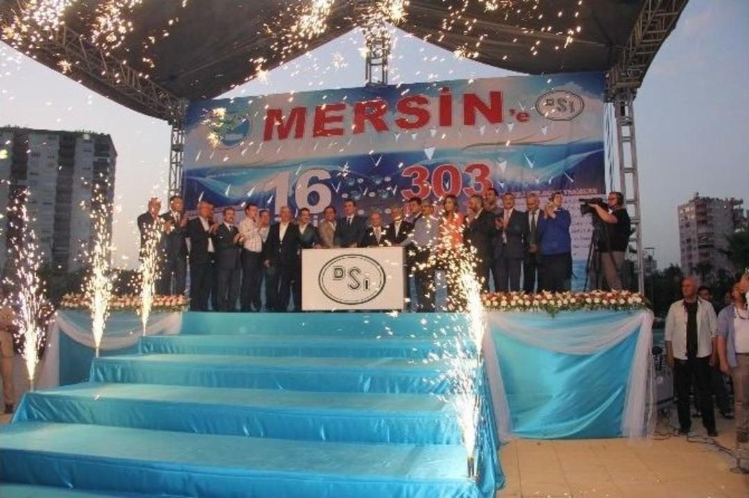 Bakan &Ccedil;elik Mersin&rsquo;de 16 Tesisin Temelini Attı