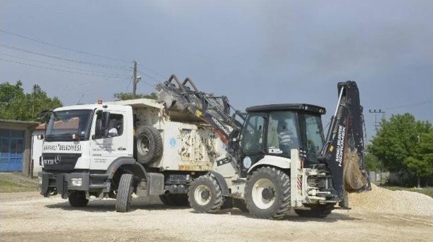 Kapaklı&rsquo;da Yol &Ccedil;alışmaları Devam Ediyor