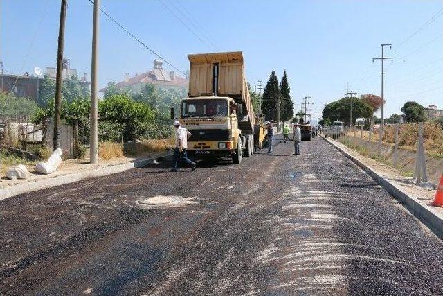 Saruhanlı Belediyesi Asfalt Sezonunu Açtı