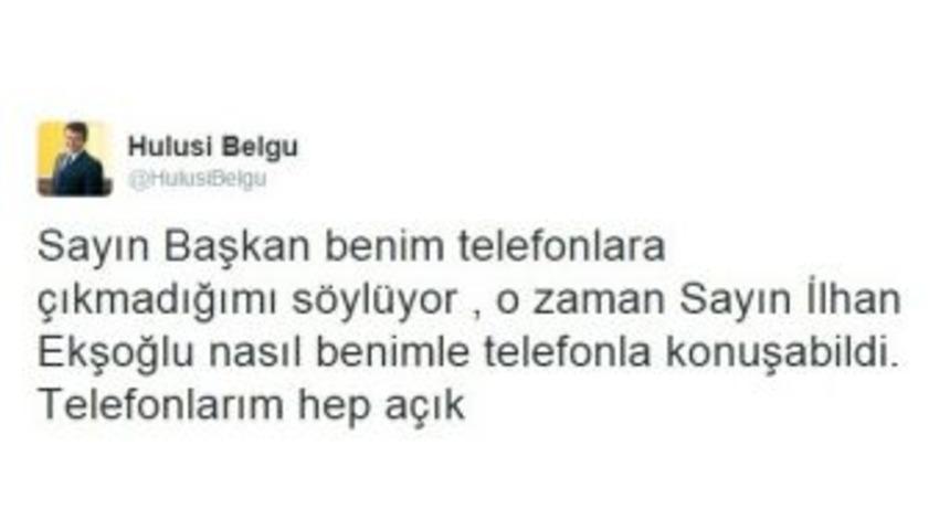 Hulusi Beng&uuml;&rsquo;den Aziz Yıldırım&rsquo;a Cevap