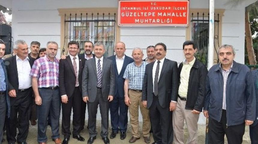 &Uuml;sk&uuml;dar&rsquo;da Yeni Muhtarlık Binaları Hizmete Başladı