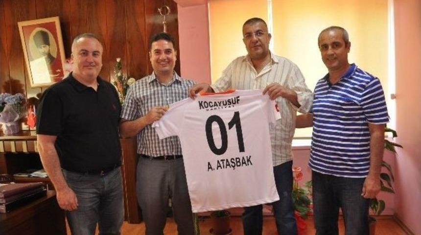 Ataşbak, Adanasporlu Y&ouml;neticileri Kabul Etti