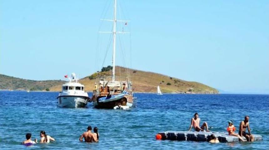 Bodrum'da Tehlike Yaratan Tekne Sahiplerine Para Cezası
