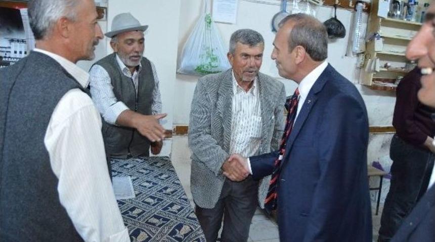 Mhp Bursa Milletvekili Adayı Tevfik Topçu’ya, Mustafakemalpaşa’da Yoğun İlgi...