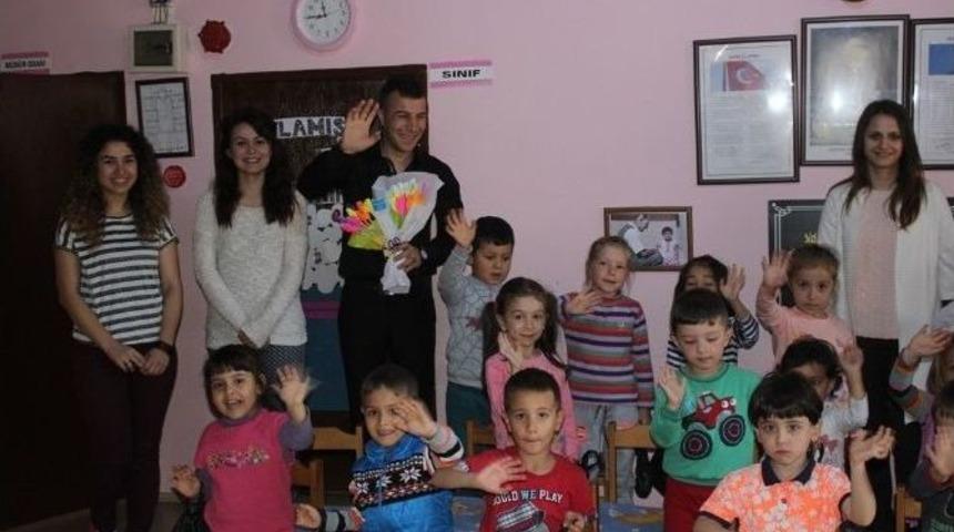 Balya’da Başkan Kılıç Çocuklarla Oyun Oynadı