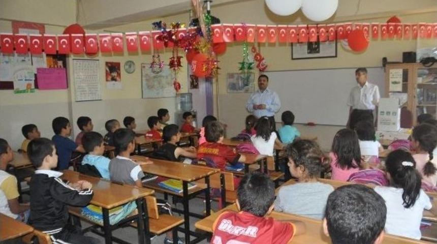 Kahta Vali &Ouml;zbilgin İlkokulu &Ouml;ğrencileri İyilikte Yarışıyor