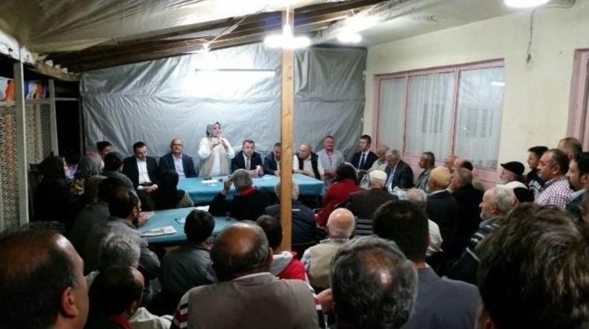 &Ccedil;ay Mahallesinden Ak Partiye Tam Destek