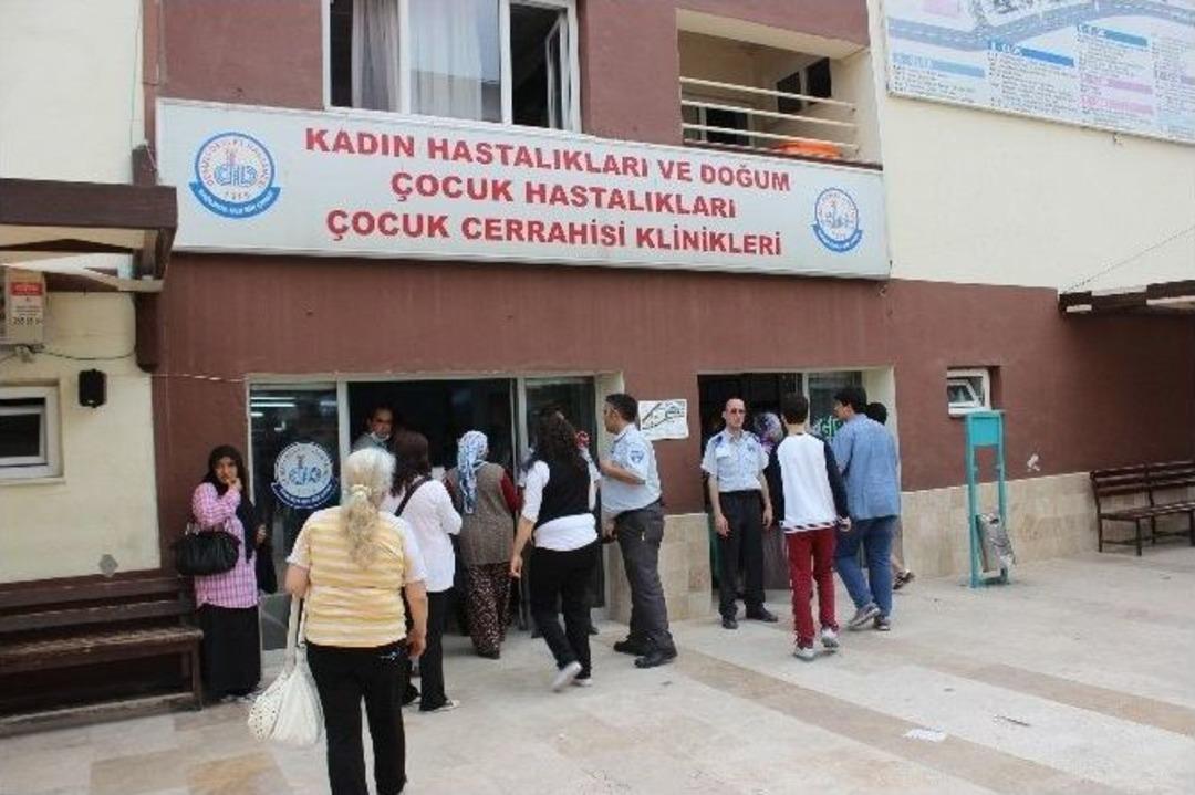 Denizli&rsquo;de Hastanede Yangın Paniği