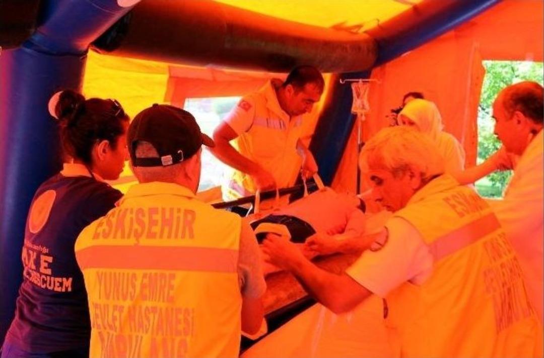 Ger&ccedil;eğini Aratmayan Tatbikat