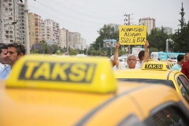 Taksicilerden Başkan Sözlü’ye Teşekkür