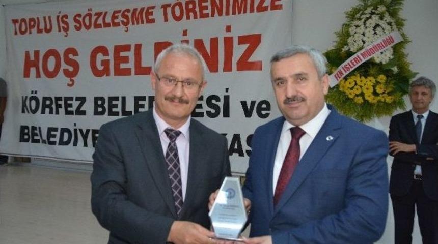 K&ouml;rfez Belediyesi İle Belediye-iş Sendikası Arasında Anlaşma Sağlandı