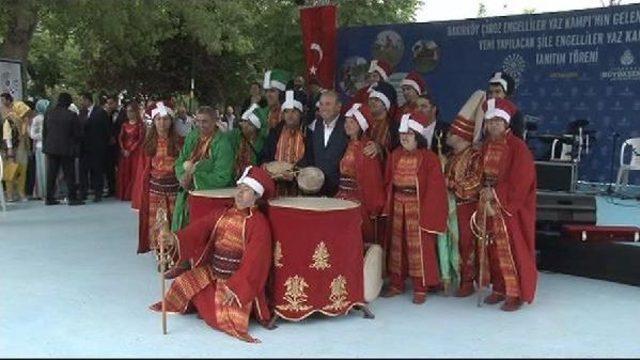 Topbaş, Florya Engelliler Kampı'nın Açılışına Katıldı