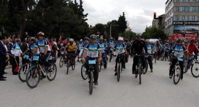 Bisikletliler Salda Gölü Için Buluştu